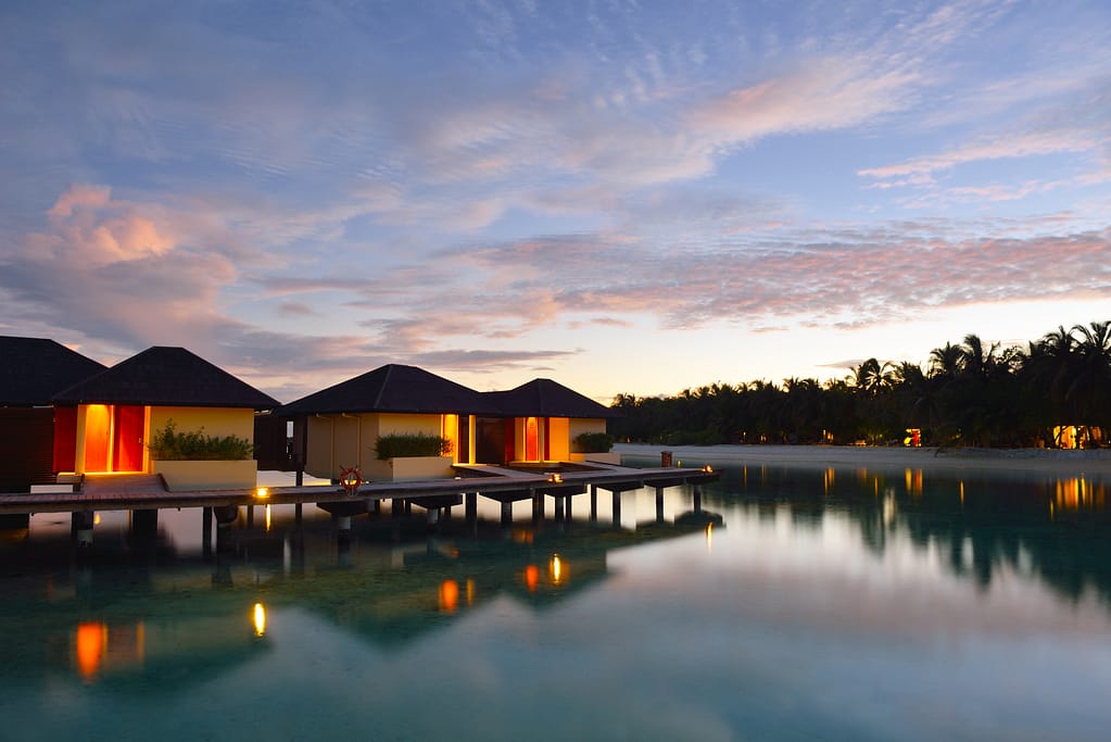tropical water home villas