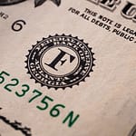 Close up of Us Dollar