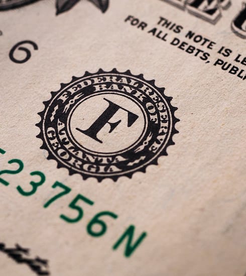 Close up of Us Dollar